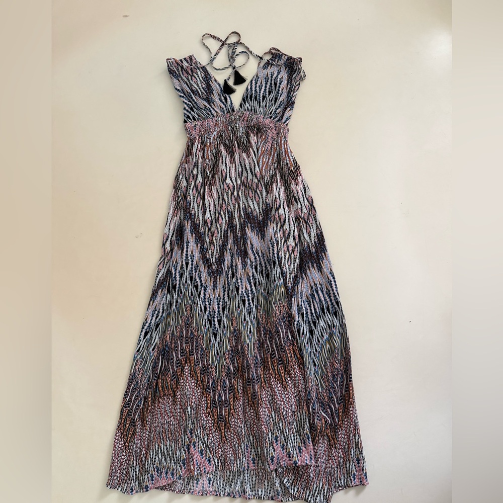 NWT Cupshe Multicolored Sleeveless Maxi Dress